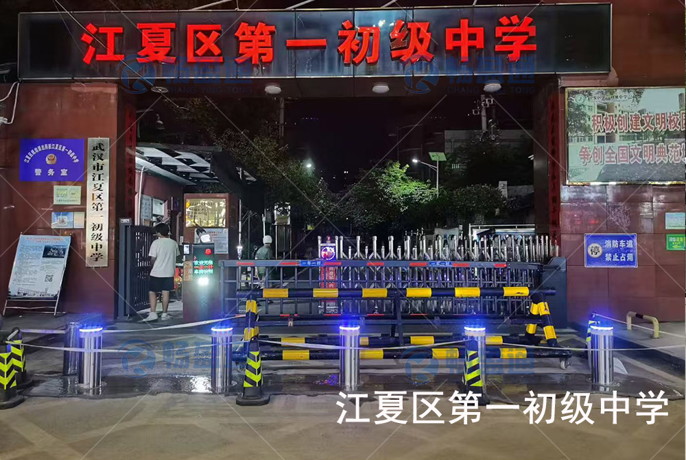 江夏區(qū)第一(yī)初級中學升降柱